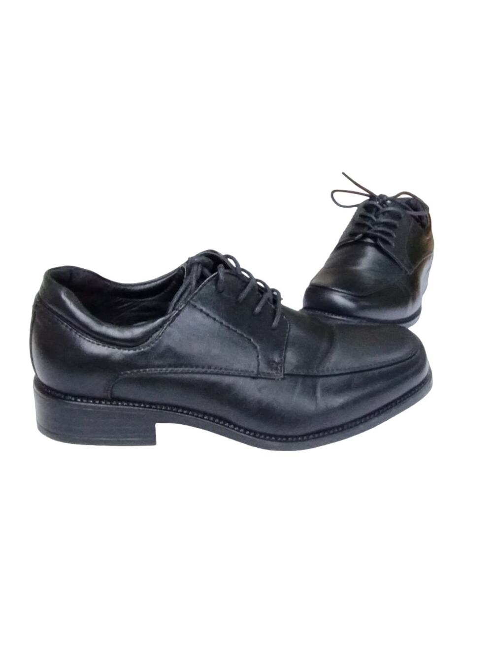 Robert David Lil Alan Boy Dress Shoes Oxford Formal Laced up Black 4W